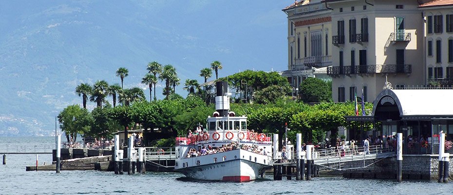 Bellagio main ferry boarding pier